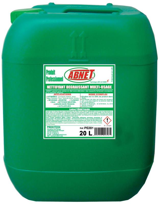 Nettoyant Universel ABNET 20L